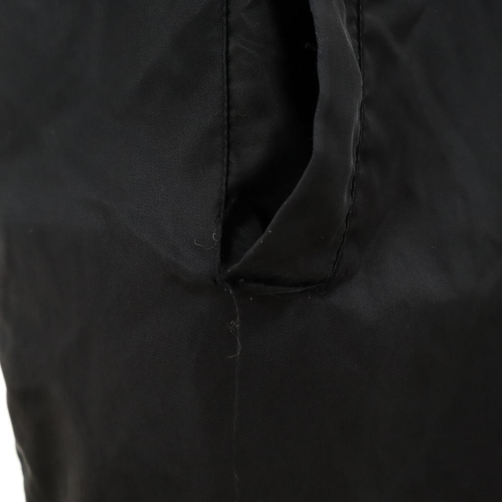 Adidas Trefoil Logo Fleece-lined Hood Bench Coat L Black Men's Used