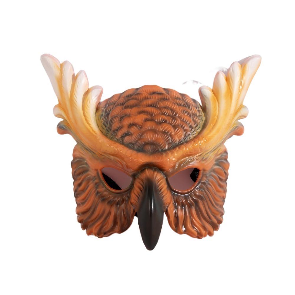 

Realistic Design Owl Mask PP Material Halloween Costume Mask Full Face Mask Costume Party