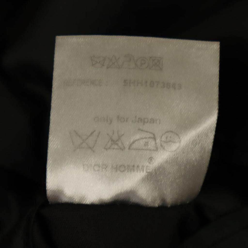 Dior made in Italy Check Pattern tailored jacket 50 gray Men's Used