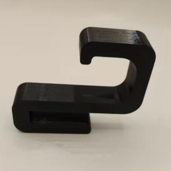 2Pcs Shower Door Hooks Bathroom Towel Hooks Bath Robe Hanger Hooks for 8mm Thick Frameless Glass Shower Door