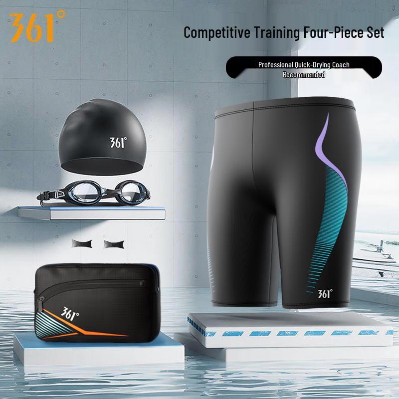 

361° Men s Swim Goggles, Trunks, Cap & Bag Set XL