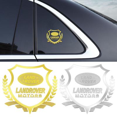 1Pcs Car Body 3D Stickers Wheat Ears Emblem Auto Decoration for Range Rover Defender Freelander Discovery 1 2 3 Evoque Rover L322 L405