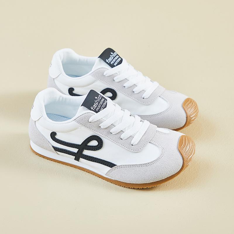 

Женские нескользящие кроссовки на шнуровке, дышащие, для ходьбы, удобные кроссовки на платформе, кроссовки из искусственной кожи, легкие повседневные теннисные туфли для женщин 40