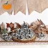12-piece Set Of Pumpkins (for Decor), Glitter Foam Pumpkins (for Decoration), Artificial Pumpkins (for Thanksgiving Table Centrepieces And Pa