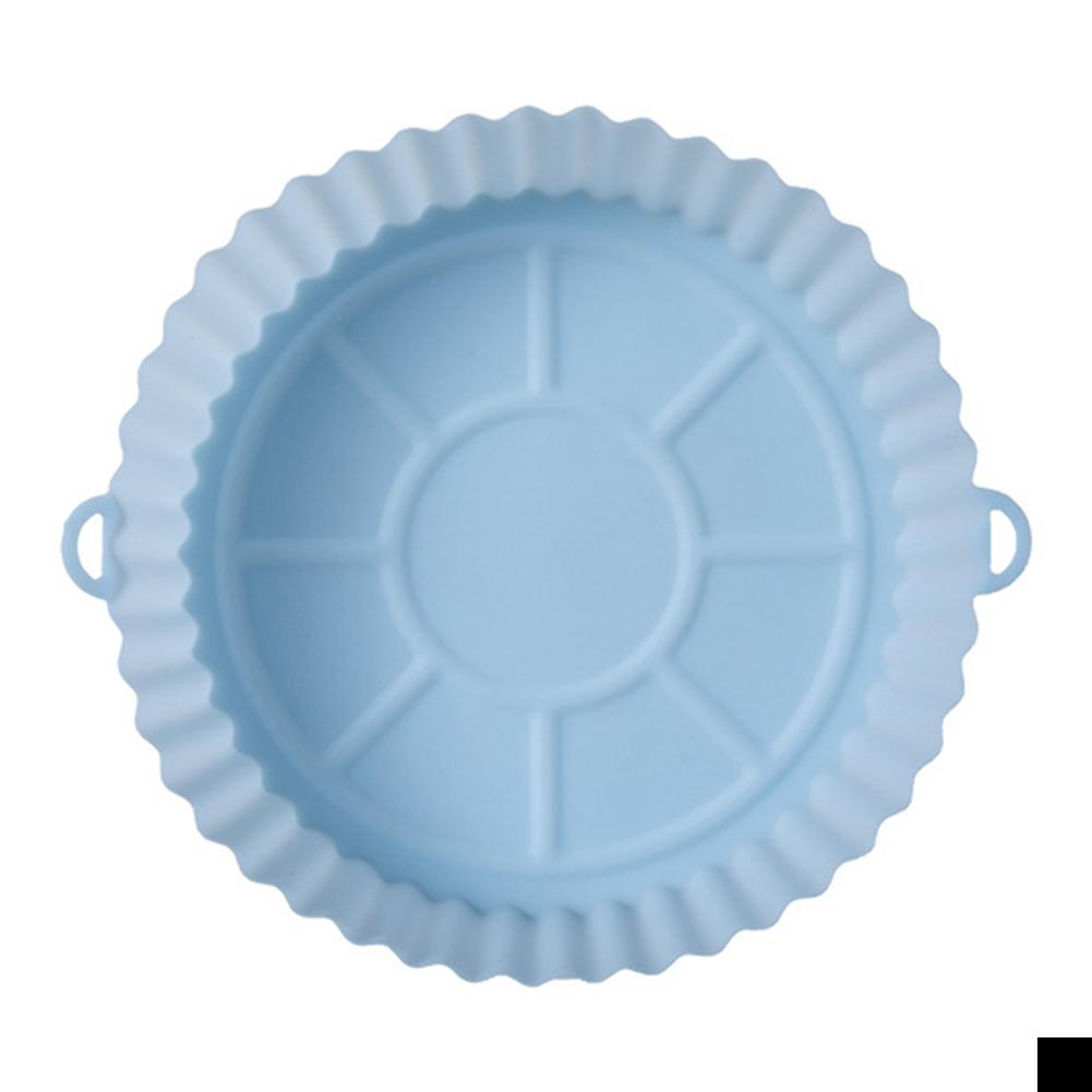 Air Fryer Silicone Pot Multifunctional Air Fryer Basket Liners Air Fryers Oven Tools For Bread Fried Chicken Pizza