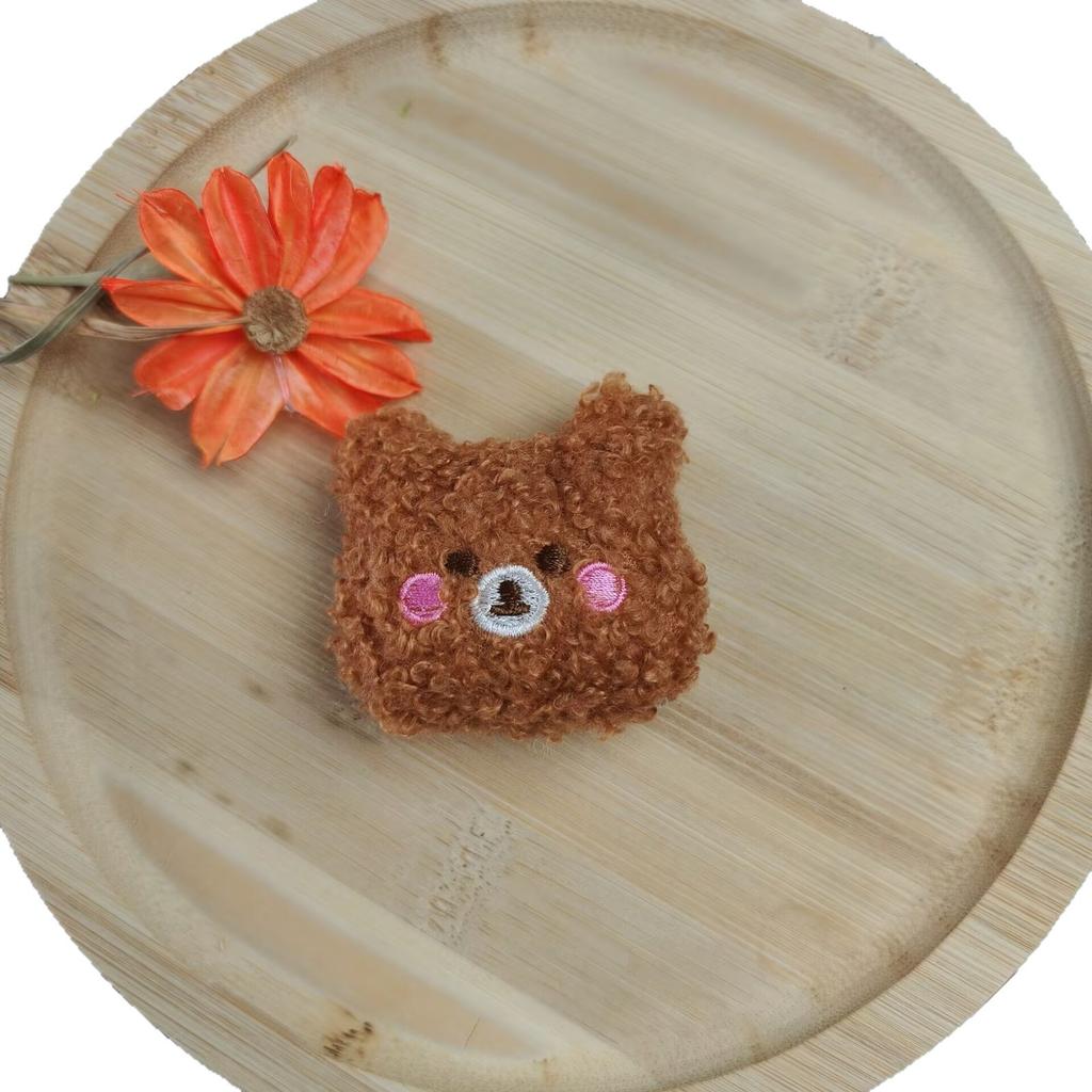 Cute Blush Bear Plush Toy Accessories Gift List Small Pieces Rag Doll Bags Pendant Decoration