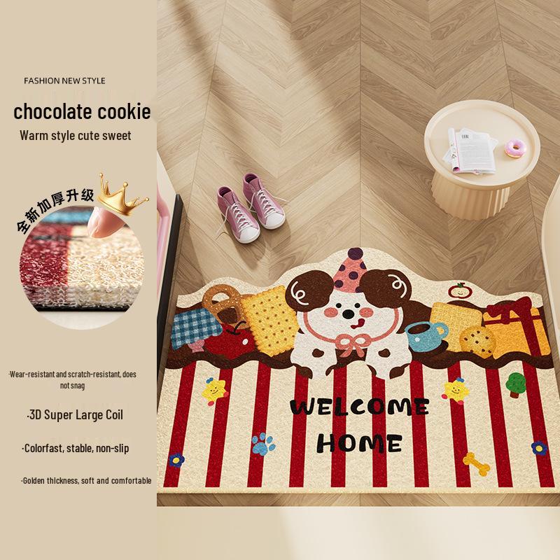 Cute Pet Animal Door Mat - Non-slip, Dirt-Resistant, Easy-Clean Foot Mat