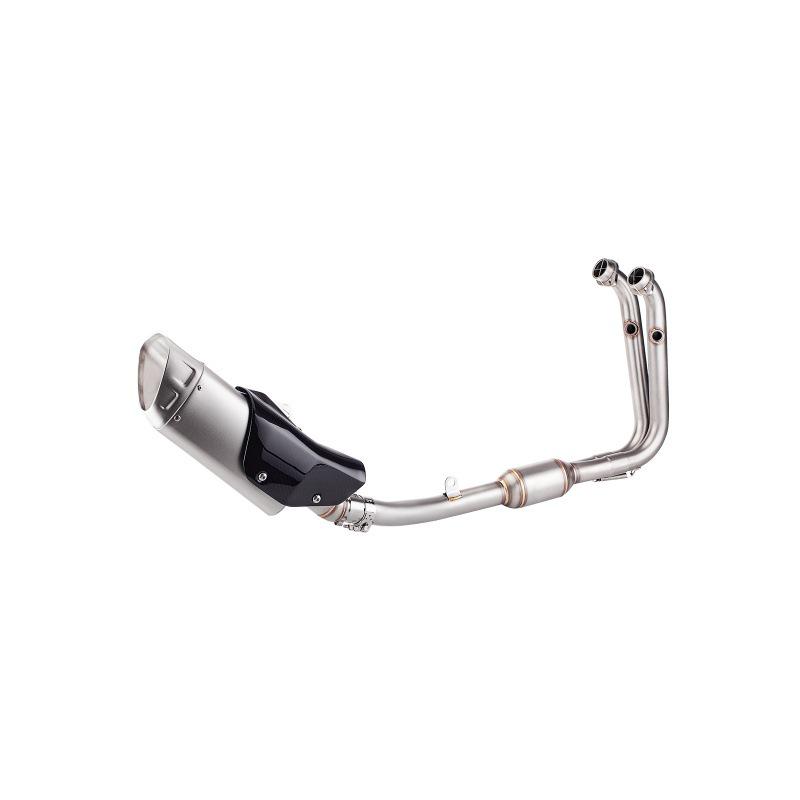 Chunfeng 450SR Motorcycle Exhaust System: Stainless Steel Front & Middle Sections