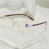 Stylish Metal Frame Anti-blue Light Reading Glasses for Middle-aged & Elderly