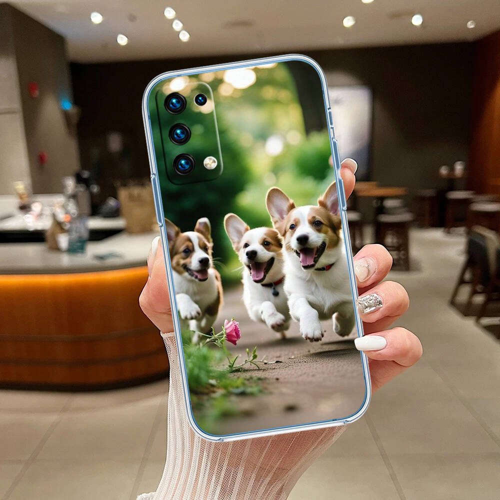 Cute Corgi dog Case for Motorola G10 G20 G04 E30 E40 E22 E20 E13 E15 G22 G23 G05 G75 G35 G55 E22S E7 G6 G7 G8 G9 Plus Power Play