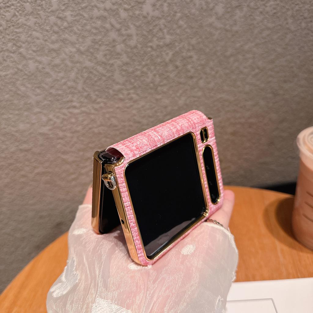 Folding Phone Case for Huawei Pura X Case Pocket2 Braided Protective Case X Flip Anti-lost Woman