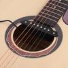 Magnetic Soundhole Pickup for Acoustic Guitar with End Pin Buckle