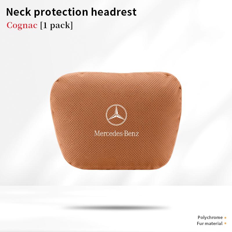 Mercedes Benz A B C E S V R-klass GLB GLC GLE Sprinter Pilot SLK SLC AMG W204 ML Bil Nackstöd för Nacke Säte Mjuk Nackkudde
