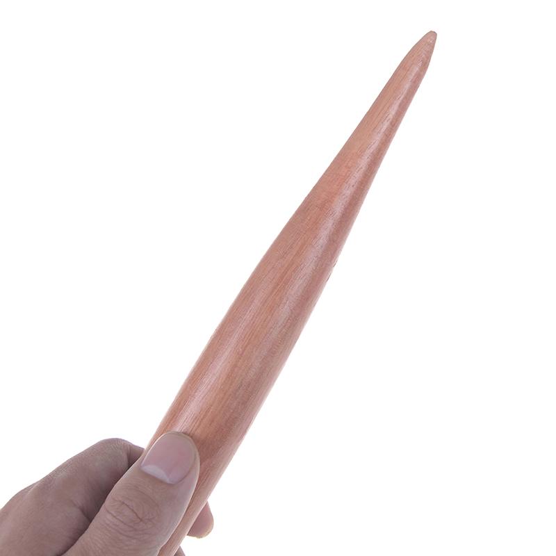 1Pcs Non Stick Long Wooden Handle Rolling Pin Dumplings Fondant Cake Baking Tool