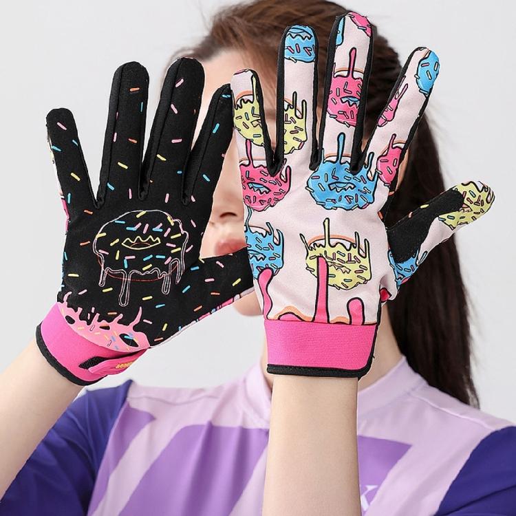 Durability Downhills Cycling Gloves Touchscreens Antislip Mountain Biking Gloves for Outdoor Activity