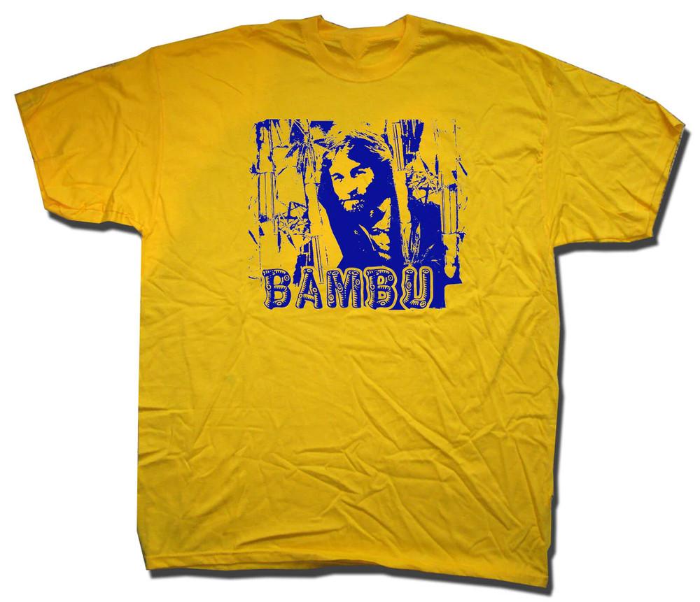 

DENNIS WILSON Bambu 1944-1983 Shirt Yellow Unisex S-5XL ND1002 Unisex T-Shirt XXXL