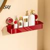 Bathroom Storage Organizer Rack with Suction Cup No-Drill Design Strong Toiletry Basket Load-Bearing Non-Slip Wall for Kitchen Damage-free
