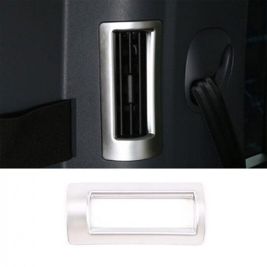 Fit For Defender 110 - Matte Silver C Pillar Air Outlet Vent Cover Trim