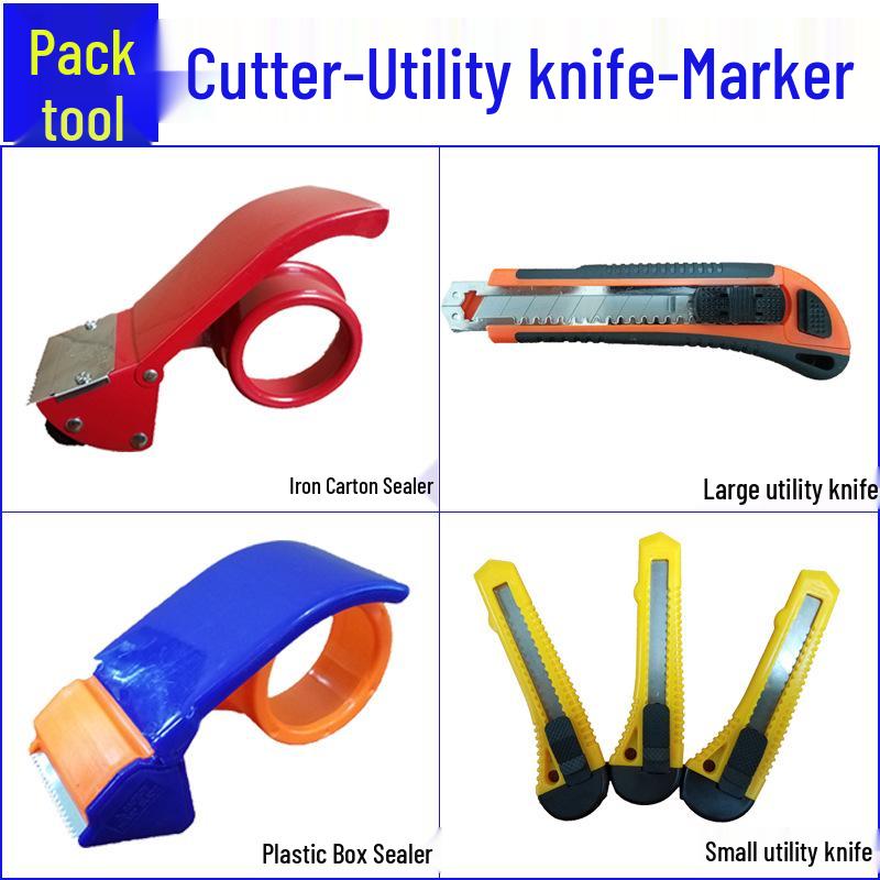 

4,8 см Железный заклейщик коробок и канцелярский нож с наклейками Хрупкое Fragile Sticker 10x10cm