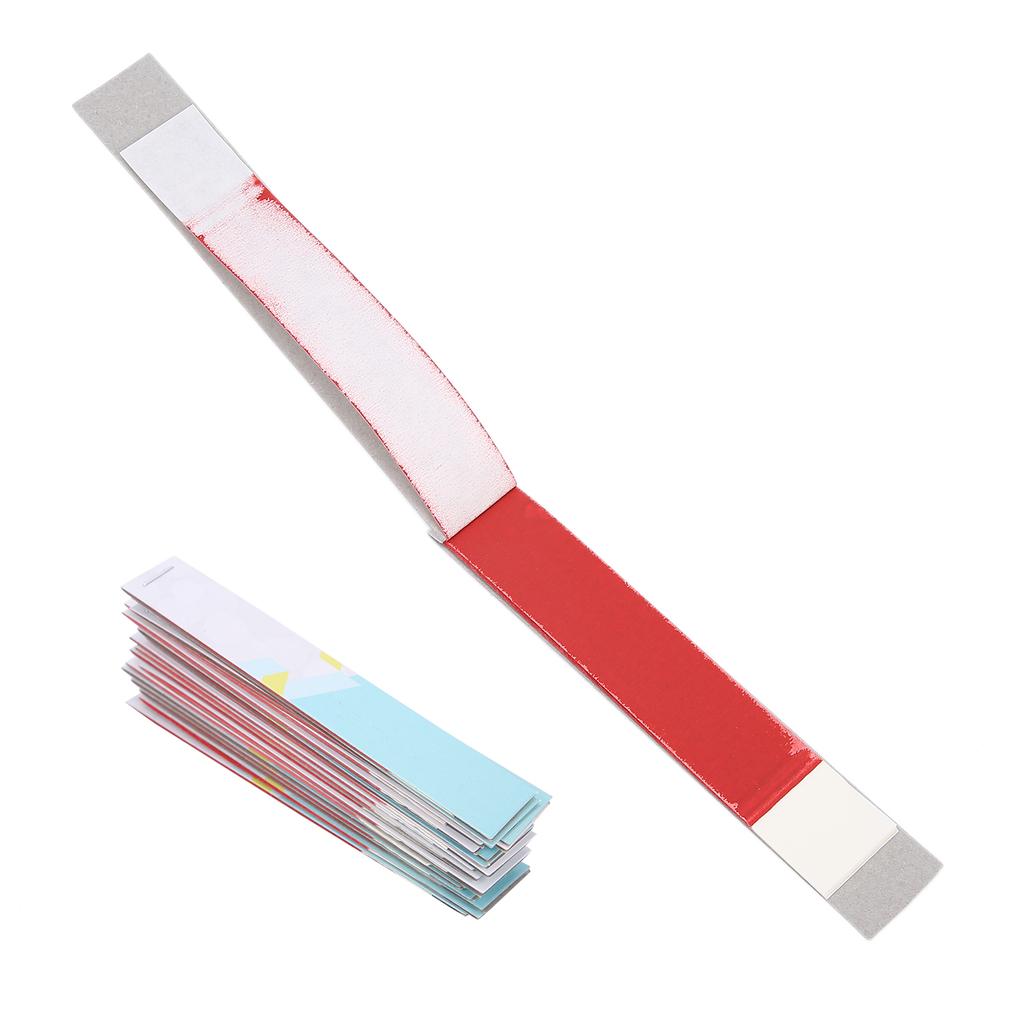 Dentystyczne Paski Artykulacyjne do Badania Zwarcia Dental Oral Teeth Care Dentist Supplies AccessoryRed