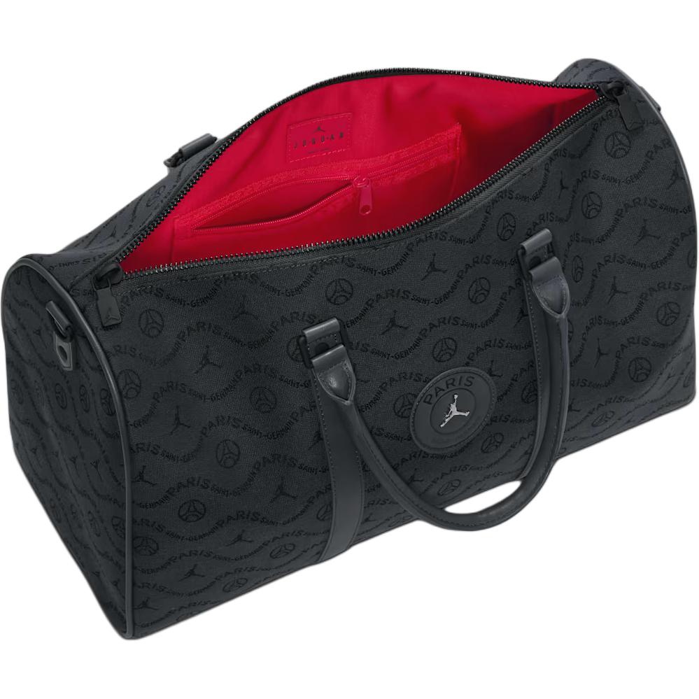 Jordan Paris Saint-Germain 25L Cestovní taška s reliéfním logem v podobě písmen Unisex Cestovní taška Černá IQ3208-060