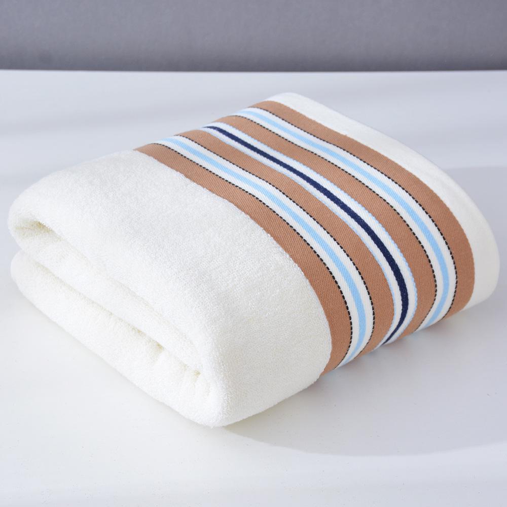 Pure Cotton Soft Absorbent Bath Towel Set with Logo Customization