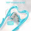 Multi-functional Manual Six-wheel Neck Massager, Massage and Soothing Roller Massage Tool