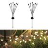 Outdoor Solar Lights LED Fairy Firefly Lawn Lamp Garden Summer Camping Party Wedding Holiday Yard Atmosphere Decoration