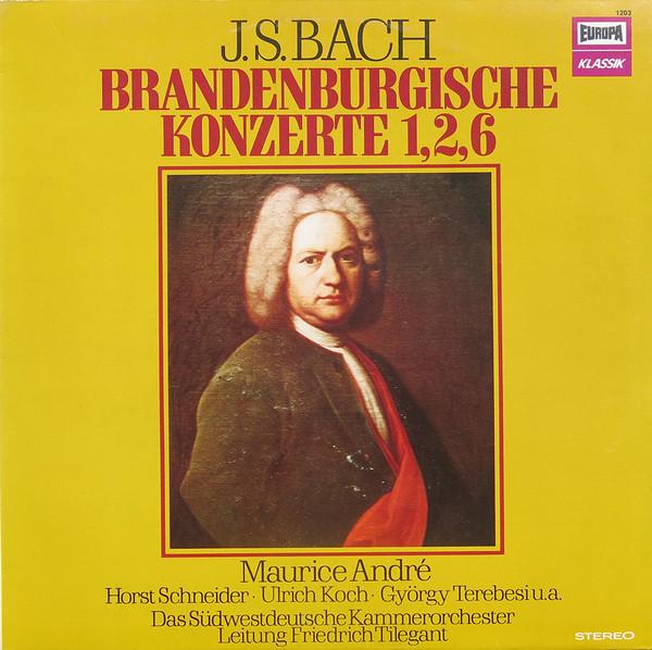 

LP Record J. S. BACH Brandenburgische Konzerte 1 2 6 1203 1974 Germany Classical Used