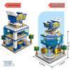 6-in-1 Kids' Building Block Set: Train, Robot, Tank, Police - Compatible Blocks for Boys & Girls