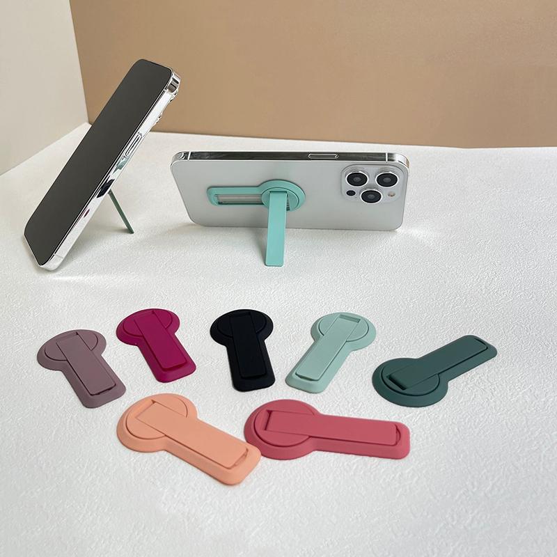 Portable Self Adhesive Phone Holder Cellphone Kickstand Foldable Desktop Phone Mount Stands Bracket For Iphone For Android