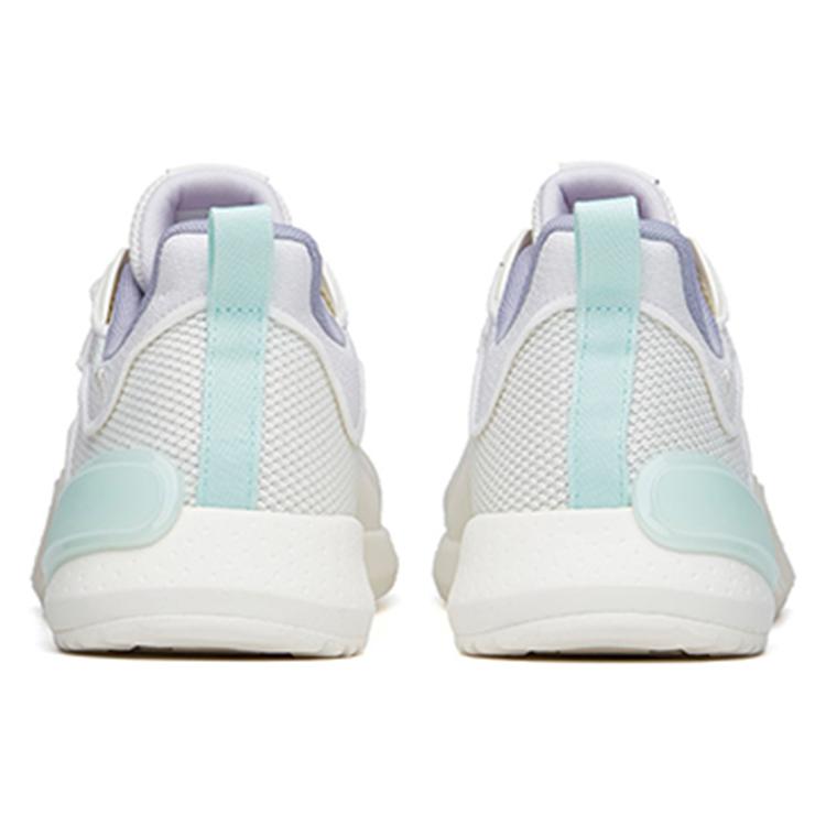 Anta Rubik's Cube Casual Shoes Women's Low Top Ivory White/Misty Purple 122228800-3