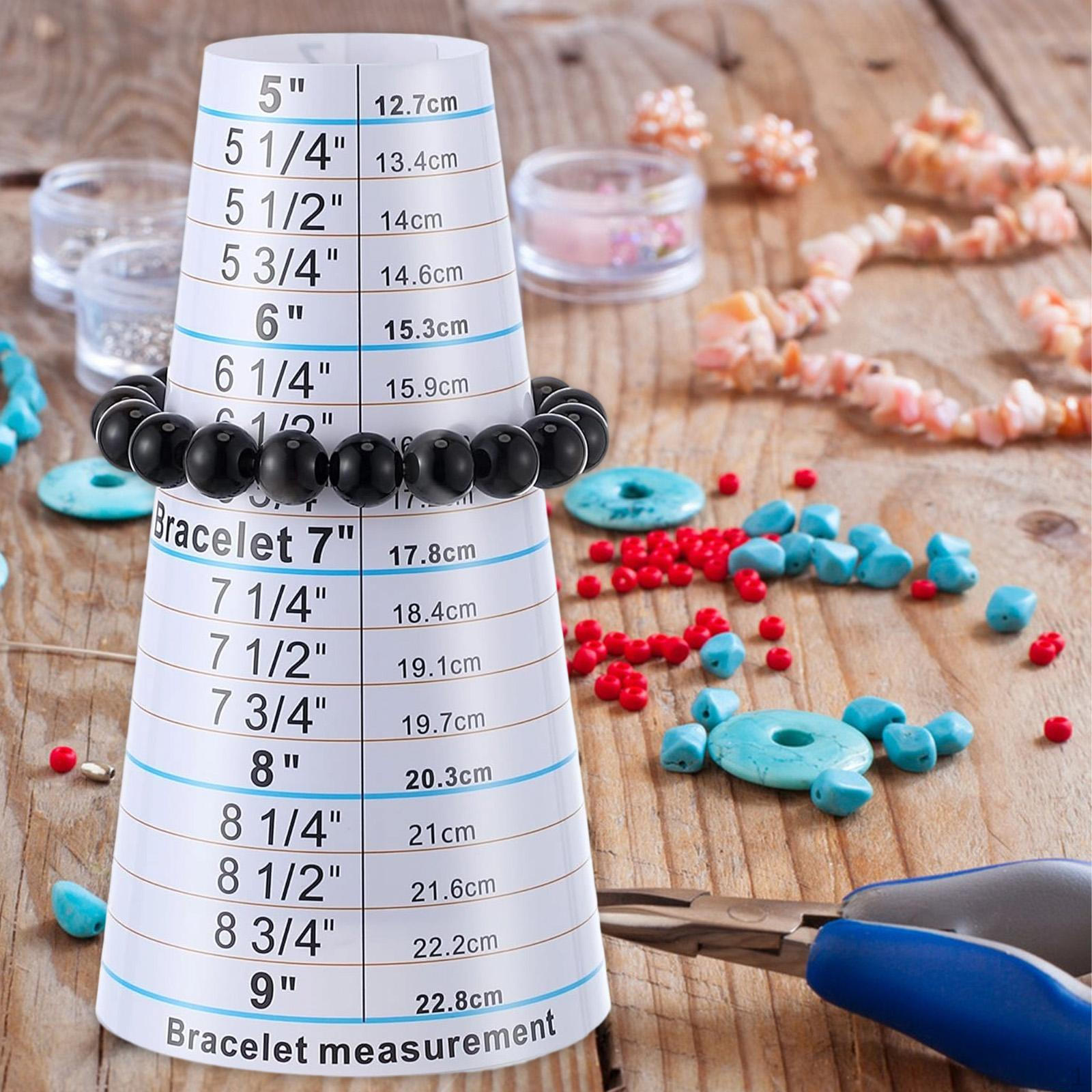 

Bracelet Sizer Measuring Tool Adjustable 5-9” Bangle Gauge for Jewelry Making