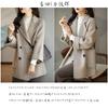Blouson Suit Chester Coat Long Sleeve Coat Collar Stripe Tailored Jacket Outerwear Wool Coat Overcoat Casual Maxi Loose Warm Stylish Formal Slim Fit
