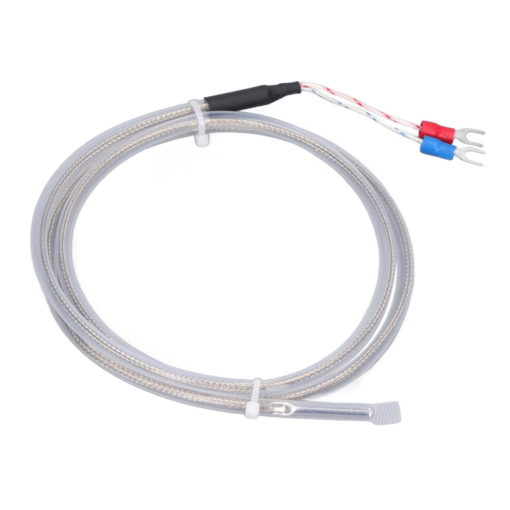 BERM K Type Thermocouple High Accuracy PT100 Temperature Transducer Probe 0‑200℃ 1 Meter Length