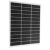 RV Solar Panel 80W 18V Monocrystalline Waterproof High Efficiency Solar Charge Controller Panel for 