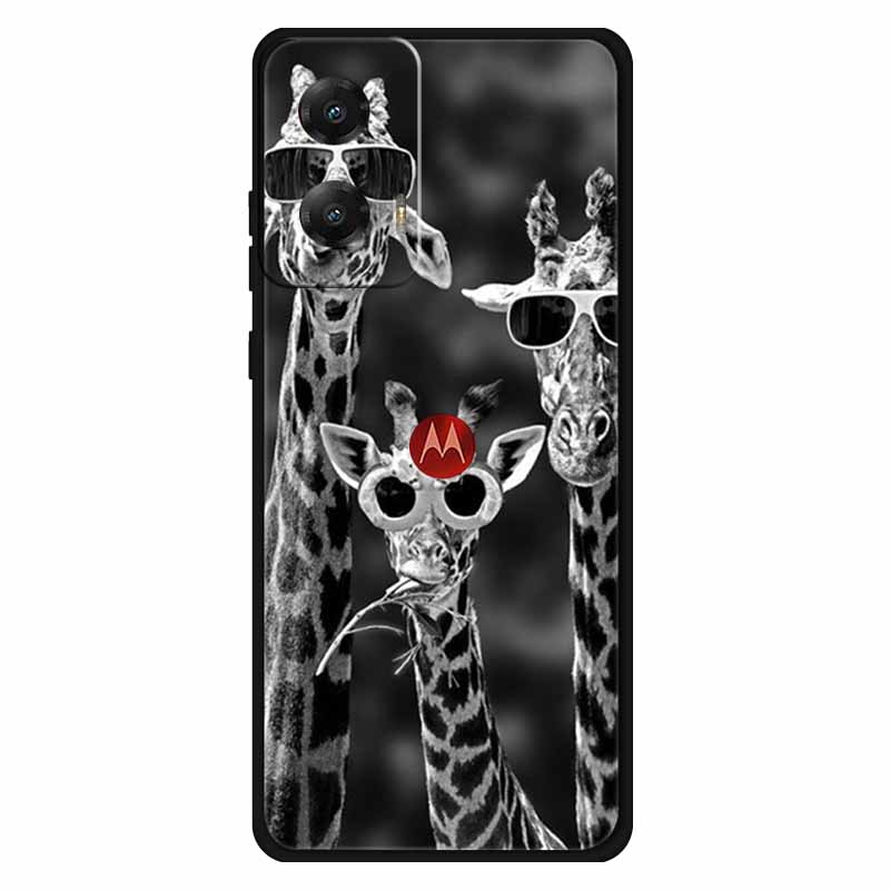 Soft Silicone Phone Cases For Moto G Stylus 5G 2024 Case Flower Cool Printed Shell For Motorola MOTO G Stylus 5G 2023 Covers Cat