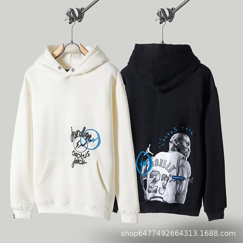 Mens Oversized Hooded Sweatshirt With Reversed Hook Print Loose Fit Cotton Pullover Fall Streetwear