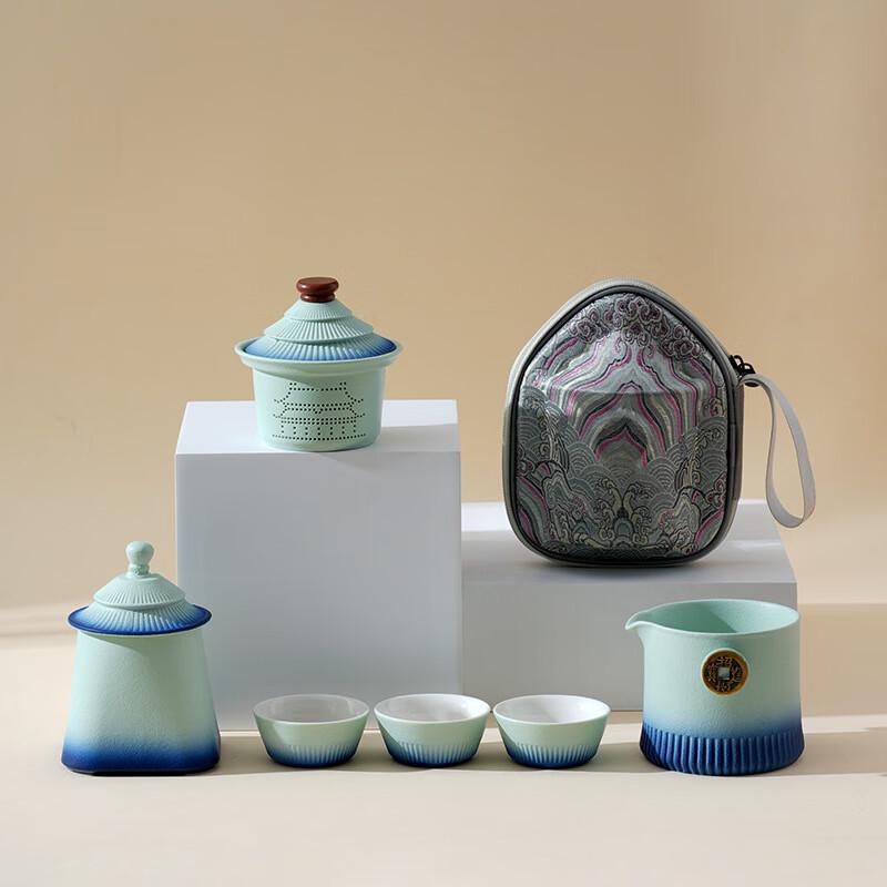 Forbidden City WA Portable Ceramic Tea Set