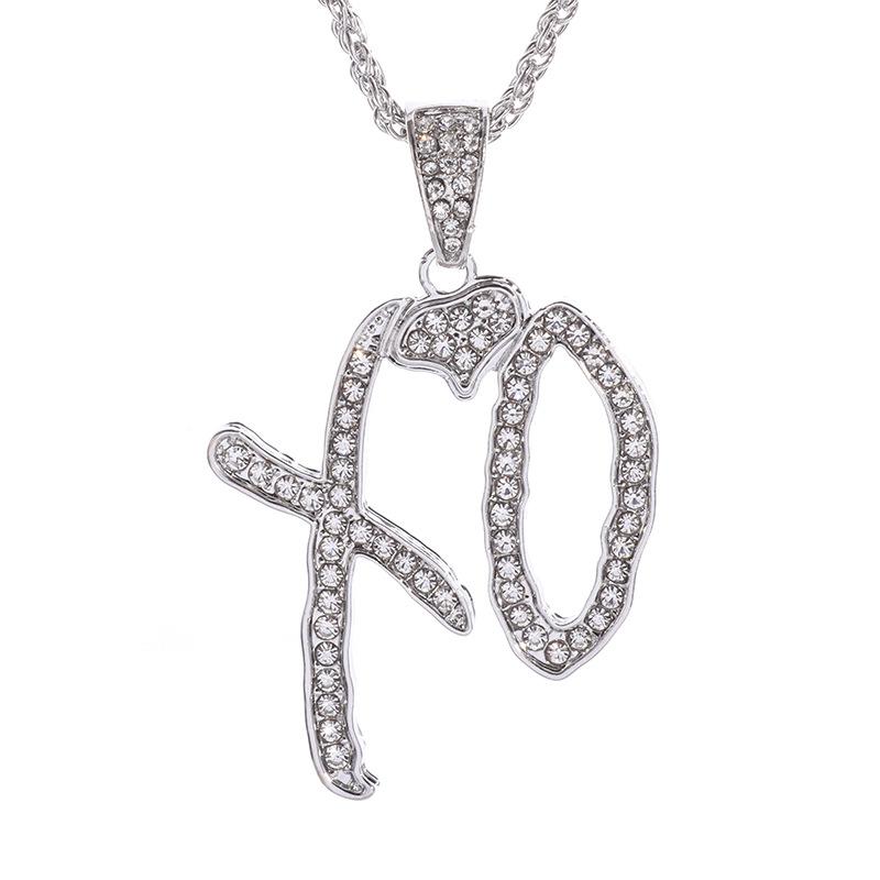 Diseño de Accesorios Avanzado, Lujo Ligero, Colgante de Collar con Palabra de Nicho