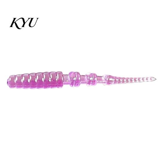 Realistic Swimming Lures 50Pcs Bionic Worm Soft Bait, 40MM/0.37g 50MM/0.45g Artificial Lure with Needle Scented Baits Tail, Swim for Freshwater
