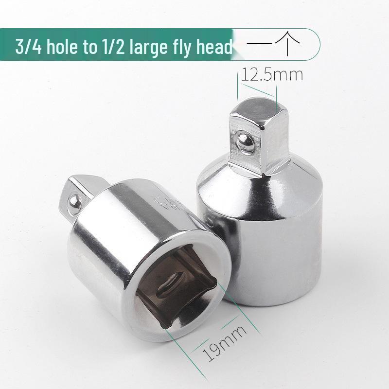 Square-to-Hex Socket Driver Adapter Rod for Electric Ratchet Wrench