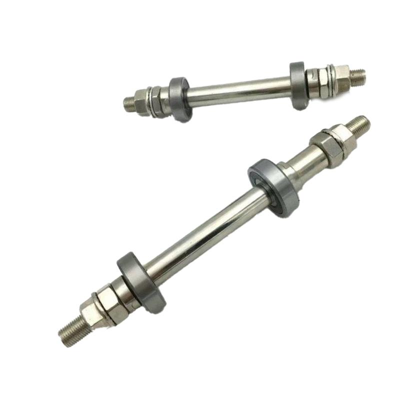Mountain Bike Axles Quickly Release Bicycles Spindle Shifts Shaft Lever Front/Rear Wheel Hub Axles With 6000 Bearings