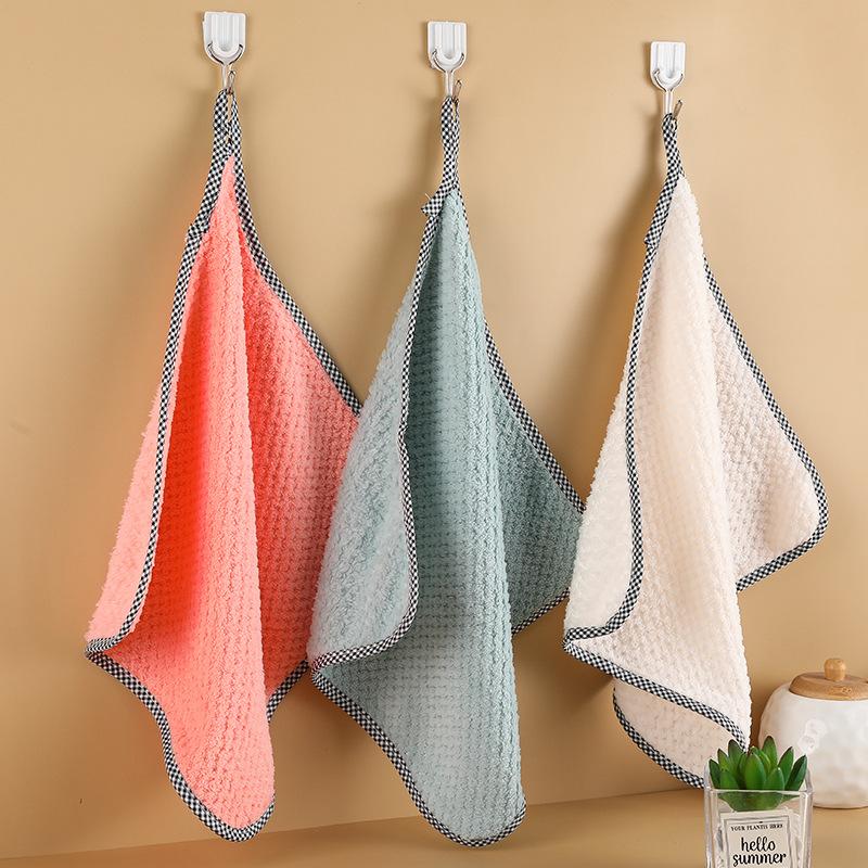 Super Absorbent Microfiber Kitchen Towels - Non-Sticky, Grease Repellent, Reusable Cleaning Cloths