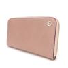 Used GUCCI Purse 449347 Interlocking Leather Pink Pink Zip Around