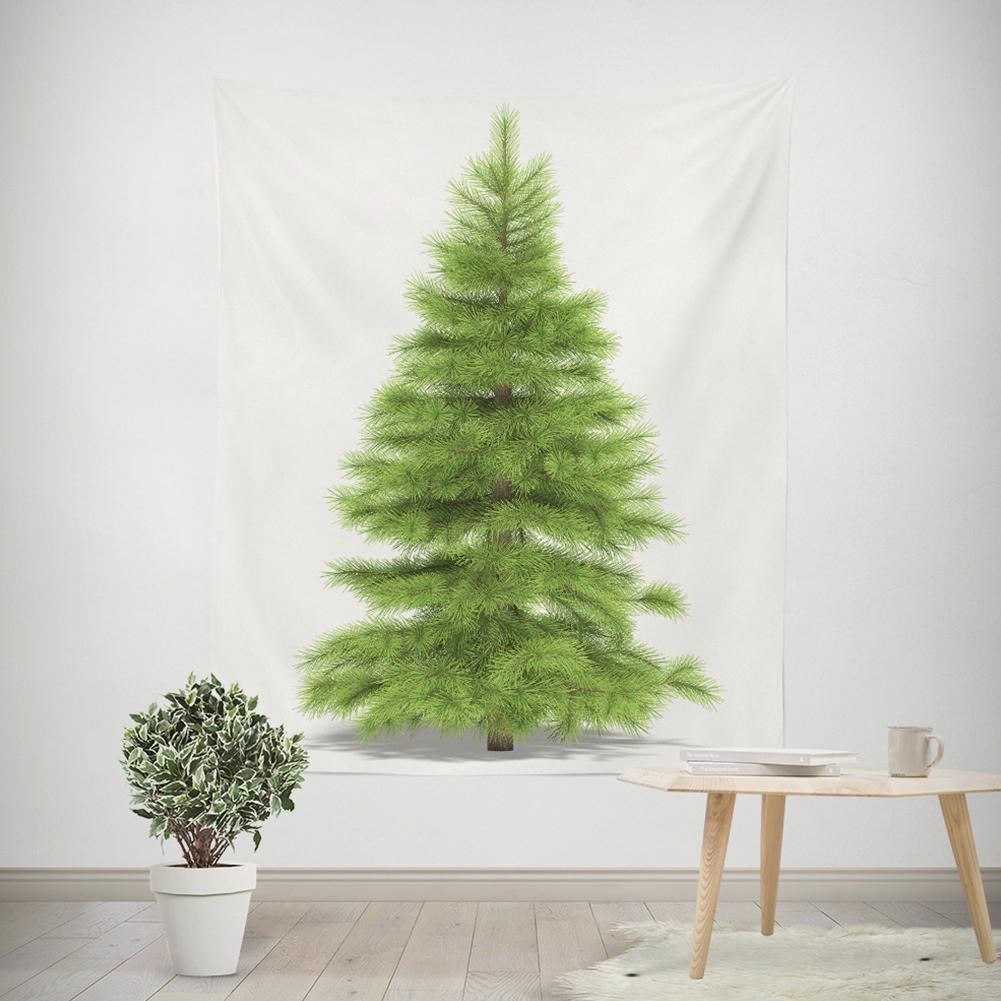 Weihnachten Xmas Baum Wandteppich Wohnzimmer Schlafzimmer Dekoration Malerei Hintergrundtuch