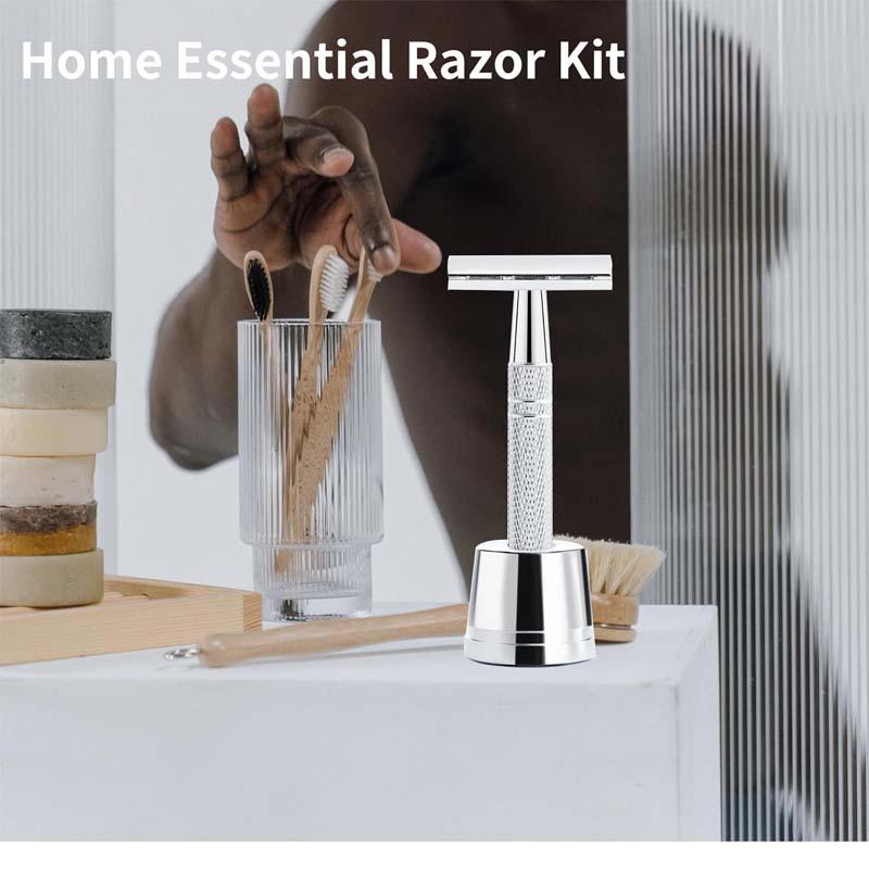 Retro Double-Sided Platinum Manual Shaving Razor