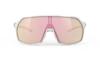 RUDY PROJECT THUNDER Sunglasses White Laser Rose Gold Lens 150mm Gloss/Multi SP995469-0000 Width