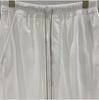 SUBHUMAN Men's Dark Series: Ivory White Cropped Harem Knitted Pants - Summer Casual Fashion