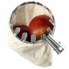 KADAX Coletor de Frutas Maçãs Saco Colhedor Coletor Rede Cabo 18cm